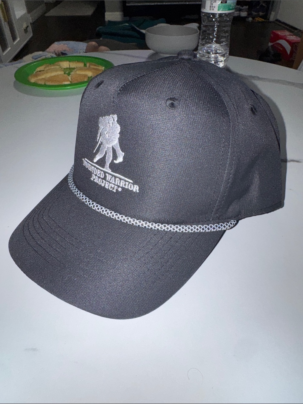 Wounded Warrior Project Embroidered Black Cap